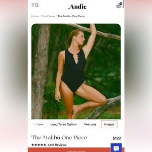Andie The Malibu One Piece swimsuit
